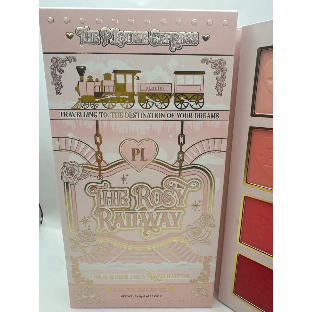 PLouise The Rosy Railway‎ Blush Palette The PLouise Express Advent Calendar BNIB